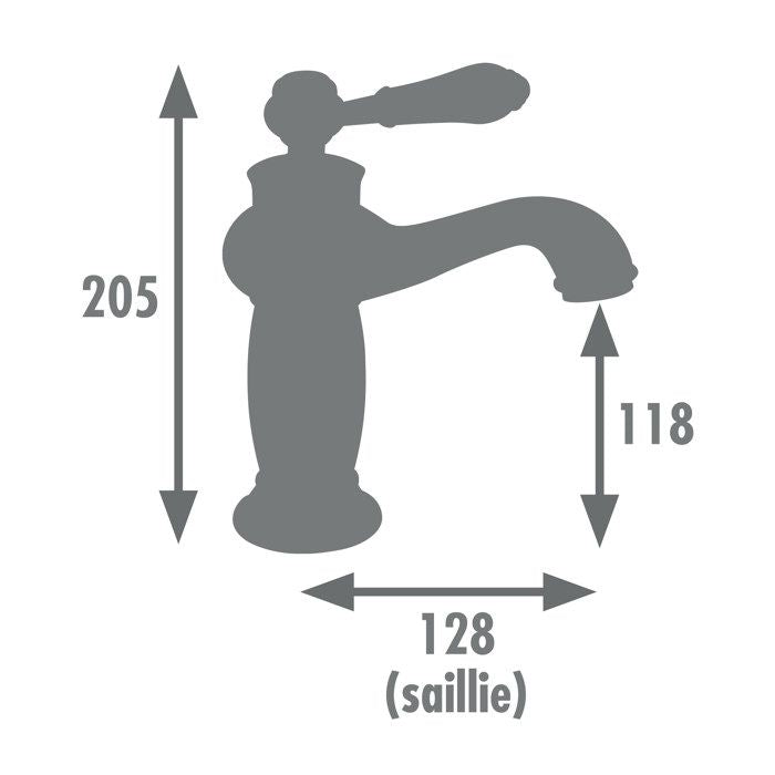 Edouard Rousseau - MARPLE Basin Mixer Tap - Chrome