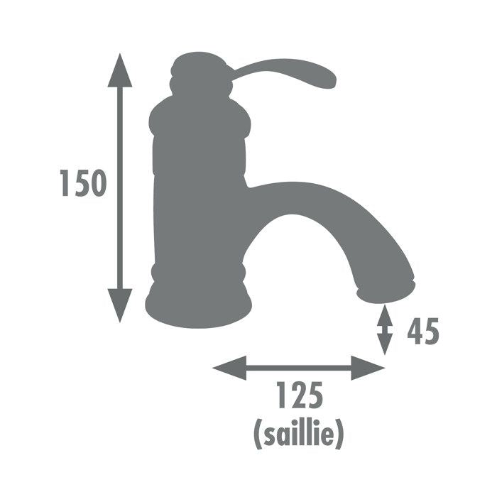 Edouard Rousseau - BYRON Basin Mixer Tap - Chrome