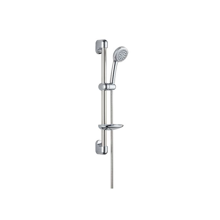 EDOUARD ROUSSEAU HEKO Shower Rail Combination - Chrome - 60 cm