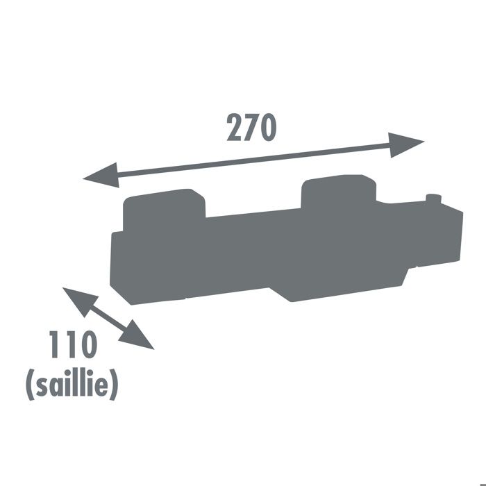 Edouard Rousseau - KAREN Thermostatic Bath-Shower - Chrome
