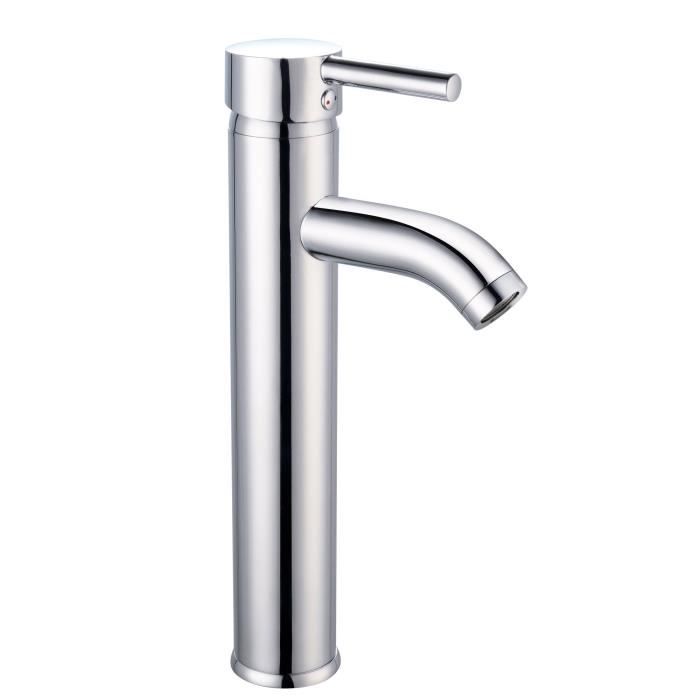 ROUSSEAU Ilo High Basin Mixer Tap - Ceramic Cartridge - Water Saving