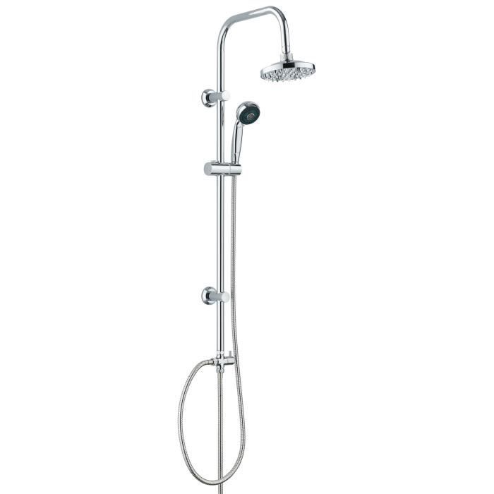 ROUSSEAU Sonora Shower Column without Faucet - Chrome