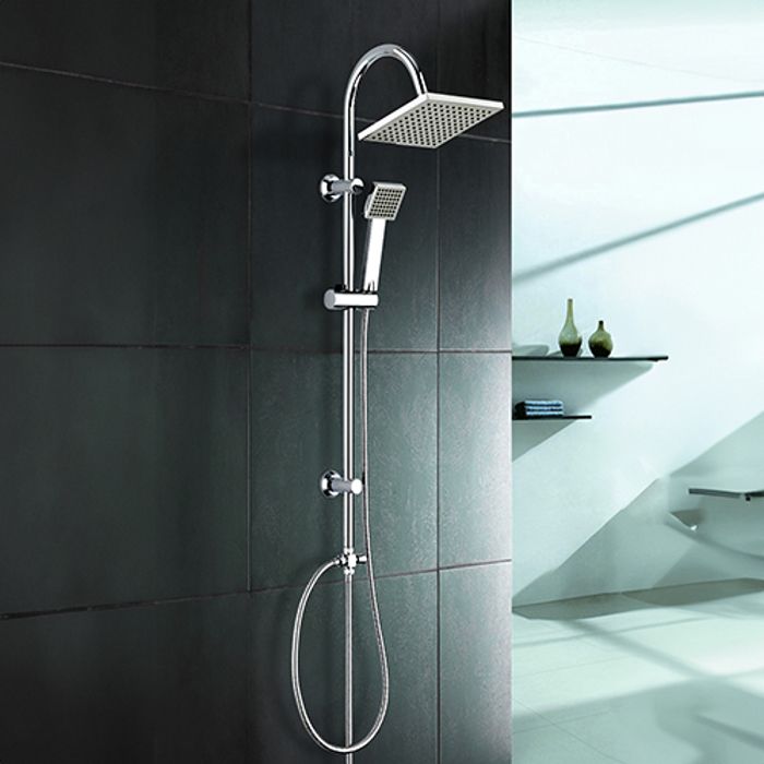 EDOUARD ROUSSEAU SOTO Shower Column without Taps - Chrome Finish