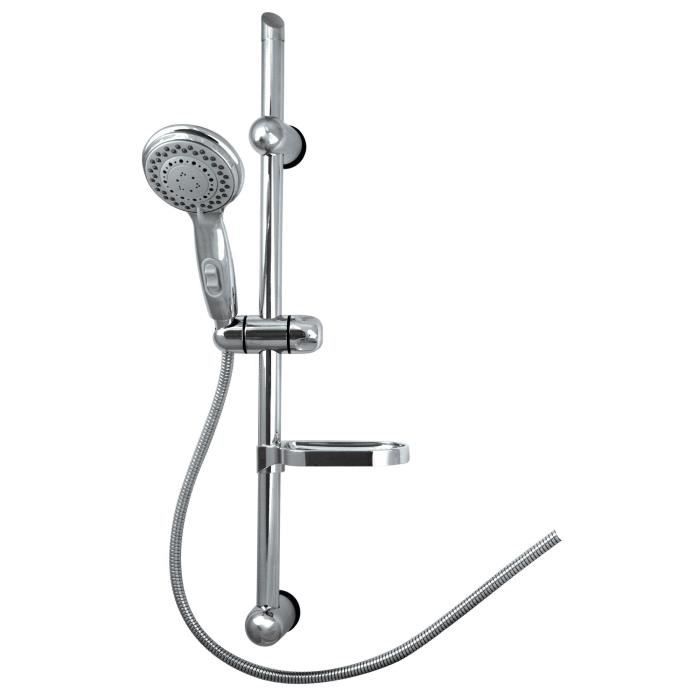ROUSSEAU Stop'o Shower Rail + Hand Shower without Faucet - Chrome