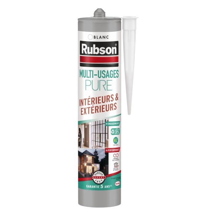RUBSON PURE Mastic 280 ml - Multi-Usages Sealant - White