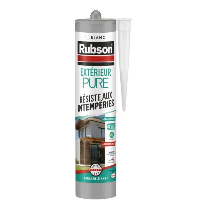 RUBSON Pure Exterior Sealant - White - 280 ml