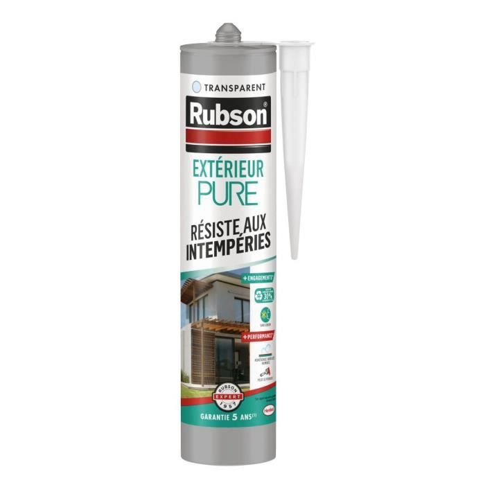 RUBSON Pure Exterior Sealant - Transparent - 280 ml