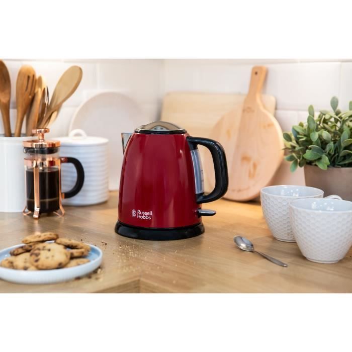 RUSSELL HOBBS 24992-70 Compact Kettle - 1 L - Removable Limescale Filter