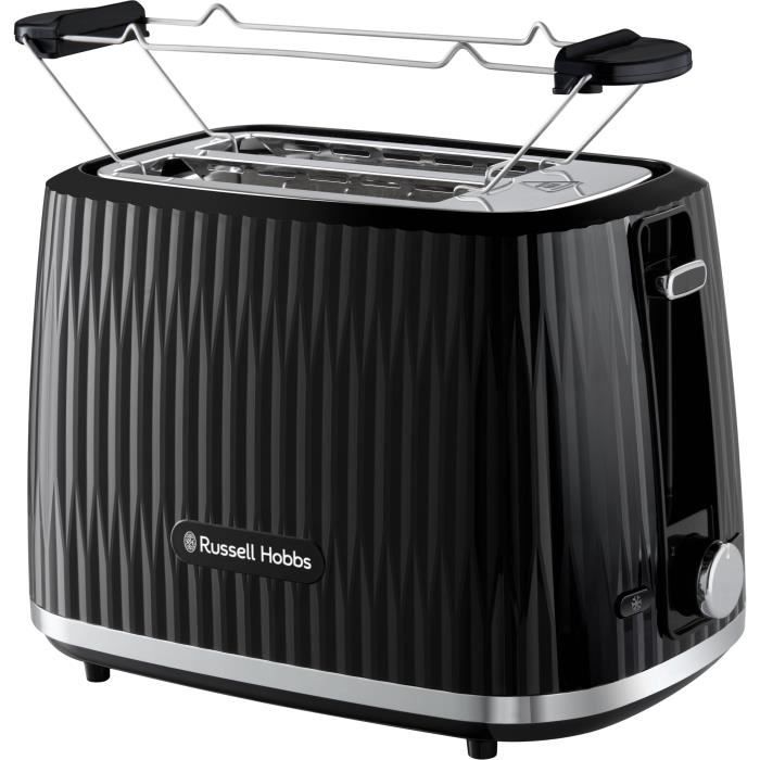 RUSSELL HOBBS Toaster - EDEN - 800 W - 2 Slots - Black