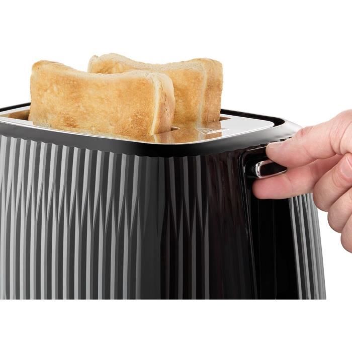 RUSSELL HOBBS Toaster - EDEN - 800 W - 2 Slots - Black