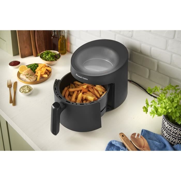 Russell Hobbs SatisFry Air Panoramic 27420-56 Air Fryer - 5 L Capacity - 10 Cooking Programs - 1500W - Black