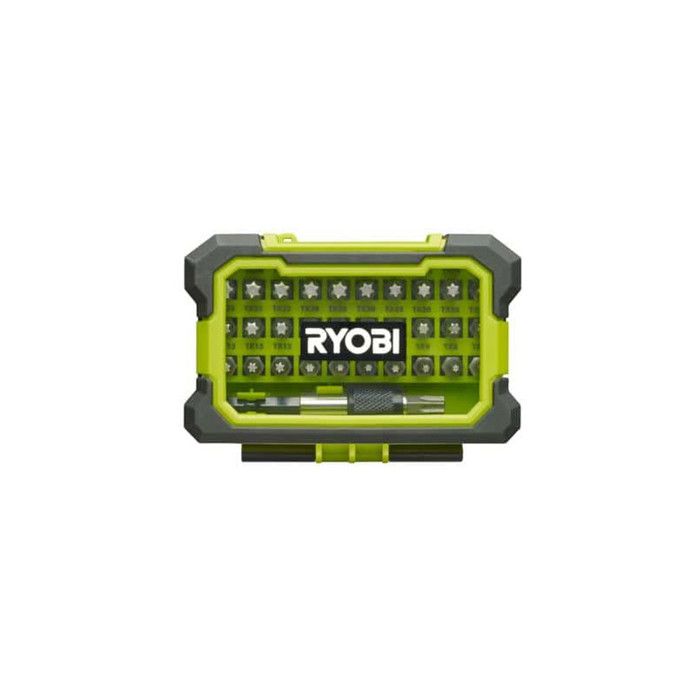 RYOBI 32-Piece Torx Screwdriver Bit Set T7-T40 with Quick-Release Holder - RAK32TSD