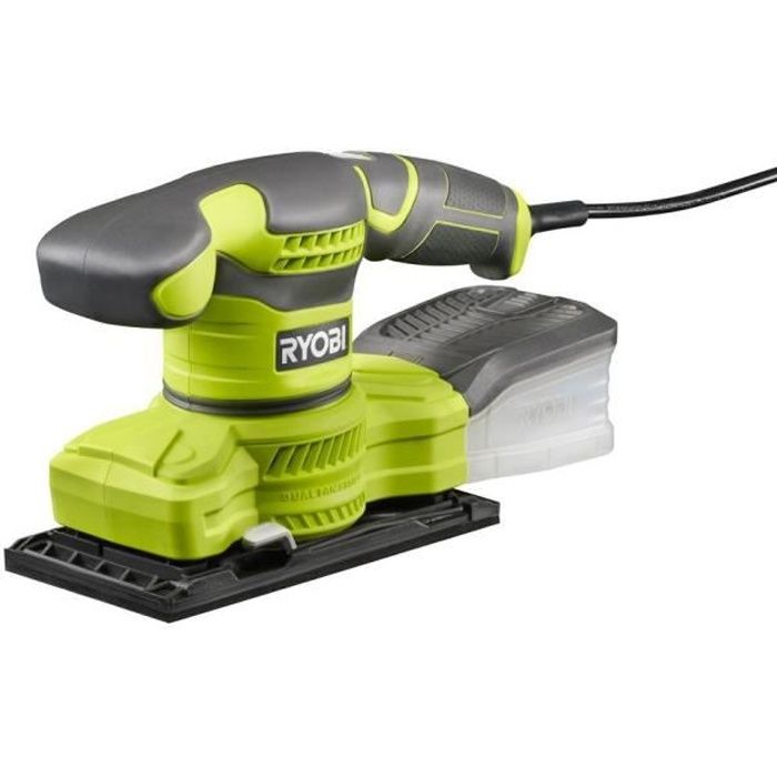 RYOBI Orbital Sander - 200W - Dust Extraction System - 93 x 185 mm - Model RSS200-G