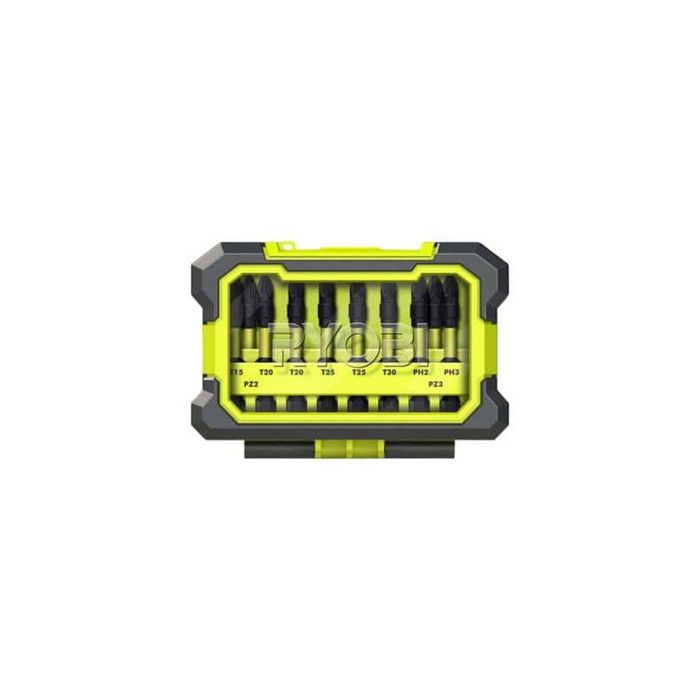 RYOBI - 10-Piece Shockproof Screw Accessory Case - RAK10MSDI