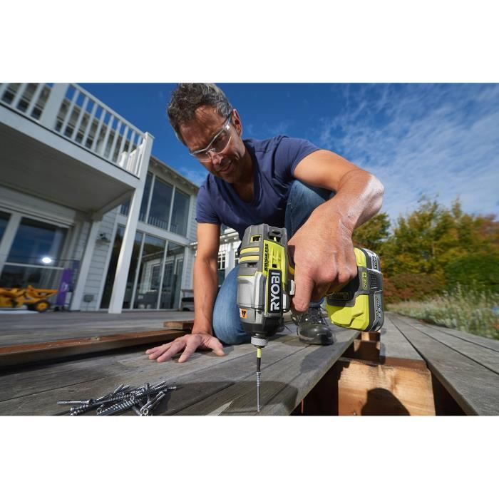RYOBI - 10-Piece Shockproof Screw Accessory Case - RAK10MSDI