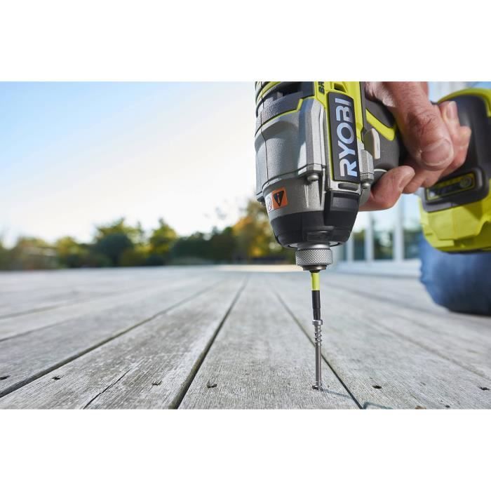 RYOBI - 10-Piece Shockproof Screw Accessory Case - RAK10MSDI