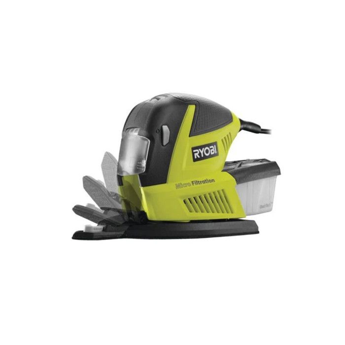 RYOBI Multi-Function Sander - 180W - 6000-12000 Oscillations/Min - RMS180-SA30 - 30 Abrasives
