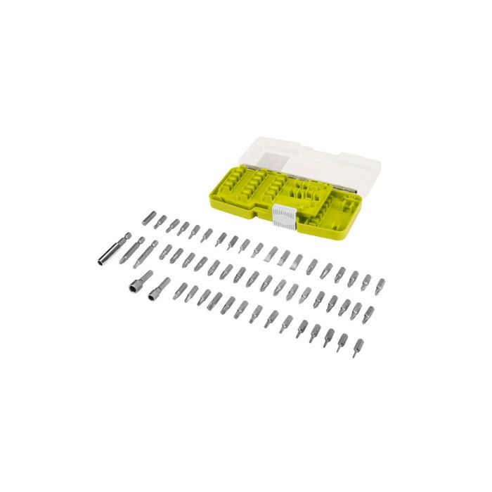 RYOBI 55-piece Mixed Screwdriver Bit Set RAK55DK