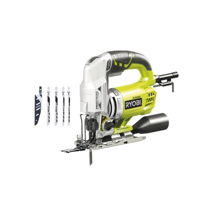 RYOBI Compact Jigsaw - 600W - Case with 5 Blades