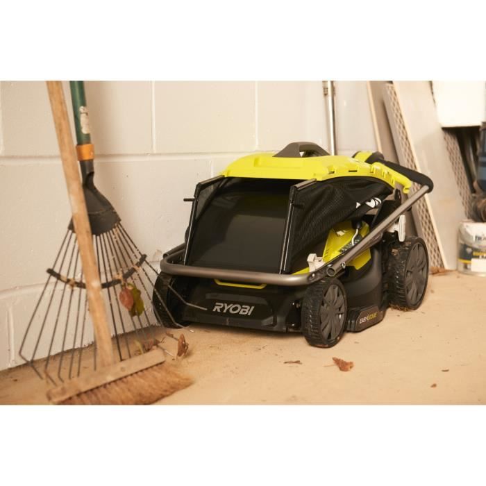 RYOBI 18V LithiumPlus Brushless Trimmer 37 cm - 1 5.0 Ah Battery - 1 Quick Charger - RY18LMX37A-150