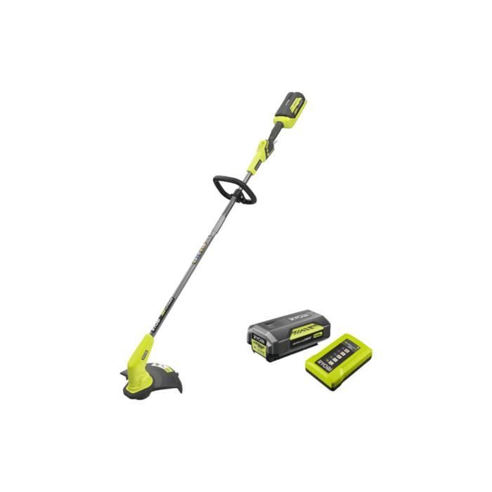 RYOBI RY36LT33A-120 36V Grass Trimmer - 28-33 cm Cutting Diameter - Includes 2.0 Ah Battery & Charger