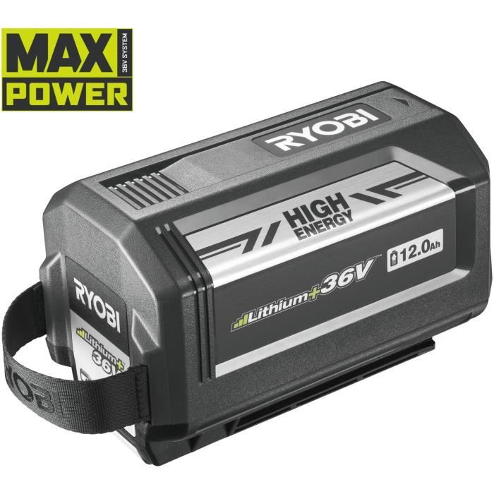 RYOBI 36V MAXPOWER 12.0 Ah Lithium+ Battery - RY36B12A - Individual Cell Charge Management