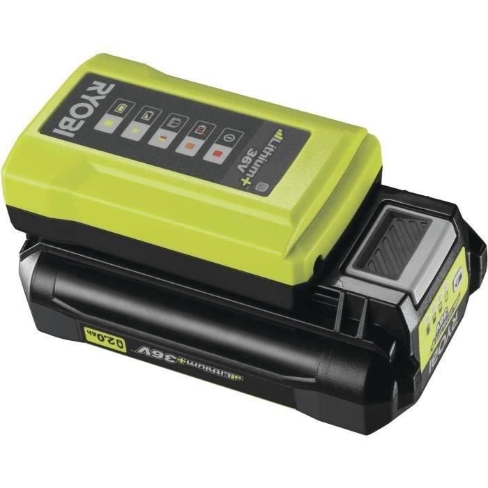 RYOBI 36V MAXPOWER 2.0 Ah Lithium+ Battery + 1.7 A Standard Charger - RY36BC17A-120