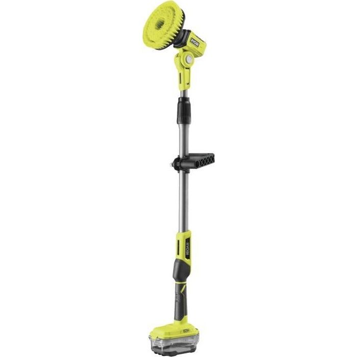 18V Telescopic Motorized Brush - Diameter 150 mm - 210 RPM - Pole 1 m to 1.4 m