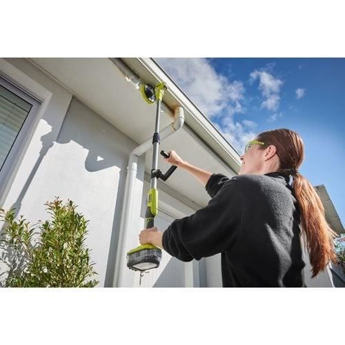 18V Telescopic Motorized Brush - Diameter 150 mm - 210 RPM - Pole 1 m to 1.4 m