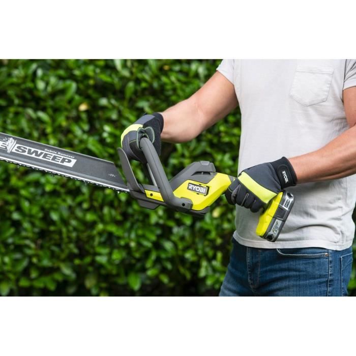 RYOBI ONE+ Cordless Hedge Trimmer - 18V - 55 cm - LINEA