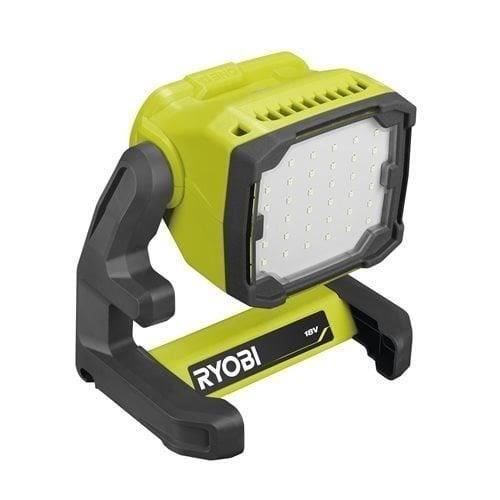 RYOBI ONE+ 18V LED Floodlight - RLFD18-0 - 3 Brightness Levels - 1800/ 800/ 400 Lumens