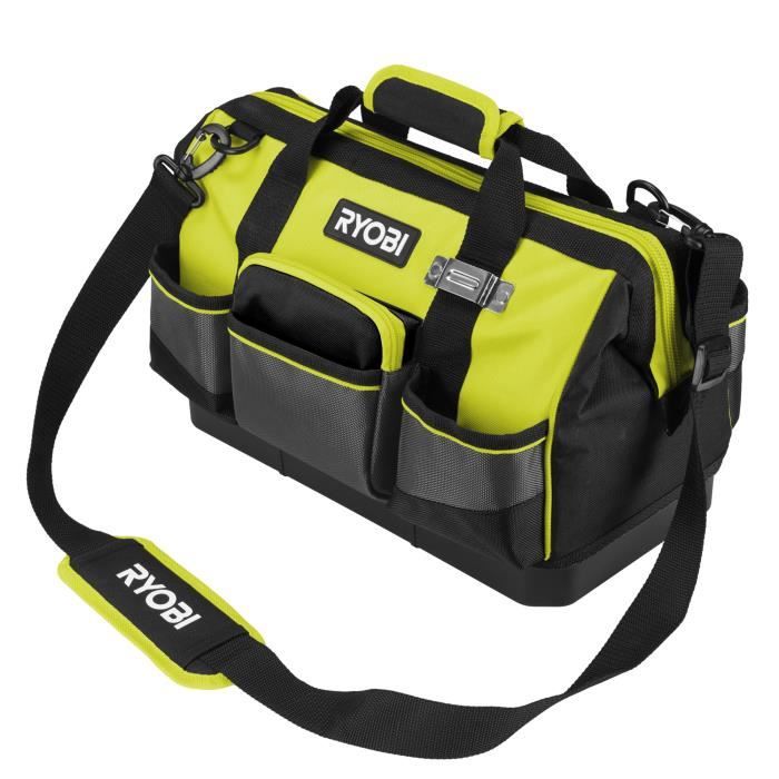 RYOBI Tool Bag - Reinforced Bottom - 38 x 29 x 20.5 cm - RSSSTB1