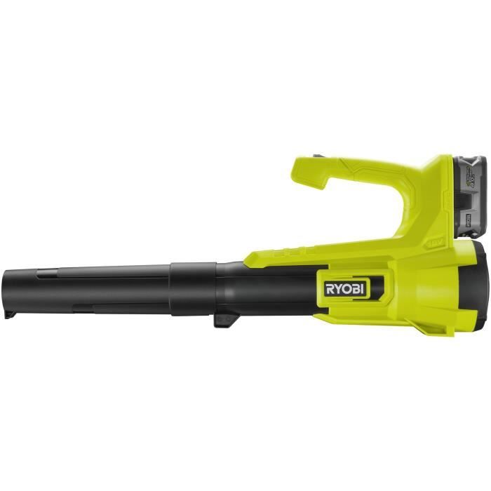 RYOBI 18V Turbo Jet Blower - Max Speed 145 km/h - Max Air Flow: 7.1 m³/min - 1 x 18V 4.0 Ah Battery and