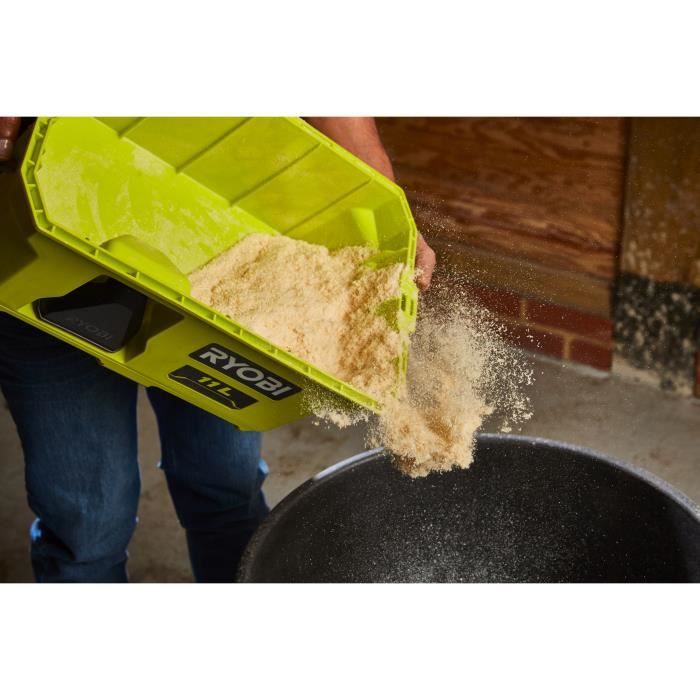 RYOBI 18V ONE+ Workshop Vacuum - 11.8 kPa - 11 L Dustbin - RV1811