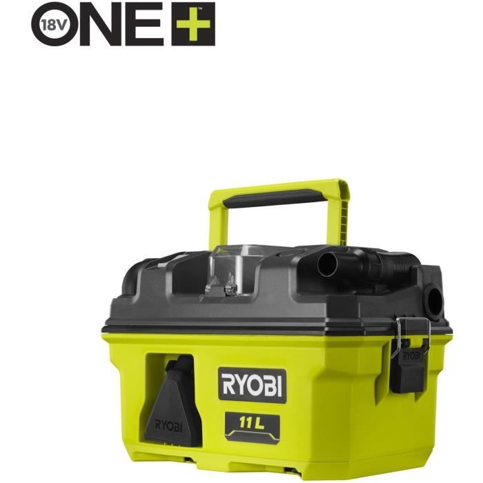 RYOBI 18V ONE+ Workshop Vacuum - 11.8 kPa - 11 L Dustbin - RV1811