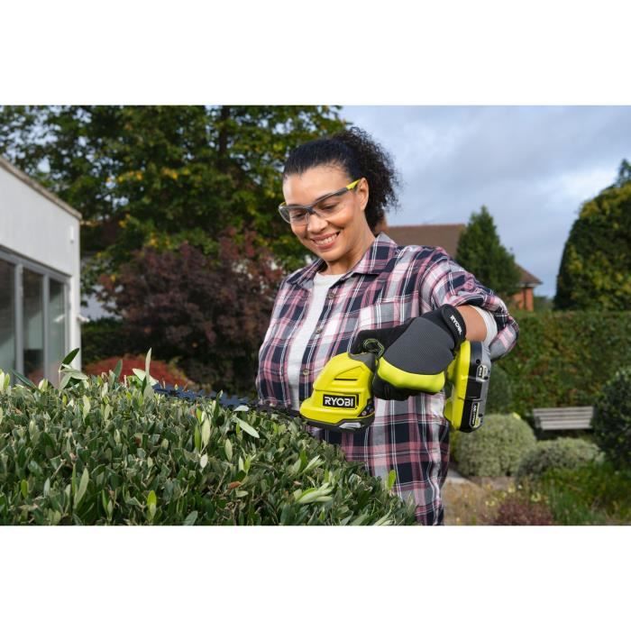 RYOBI 18V ONE+ Grass Shears with Case + 2.0 Ah Battery & Charger - RY18GSA-120T