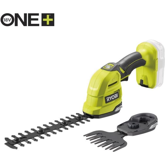 RYOBI 18V ONE+ Grass Shears with Case + 2.0 Ah Battery & Charger - RY18GSA-120T