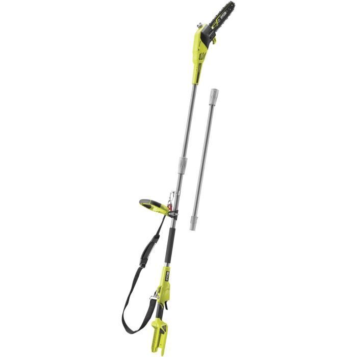 RYOBI 36V MAXPOWER Pole Pruner - 25 cm Guide Bar - Telescopic Tube (2.4 - 2.9 m) - Bare Tool - RY36PP25A-0