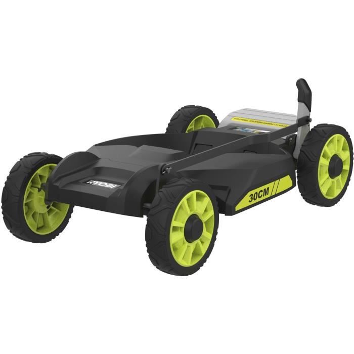 RYOBI - 18V ONE+ 3-in-1 Lawn Mower - Trimmer/ Edger - 30 cm Cut + 2 Ah Battery & Charger - RY18LMC30A-120