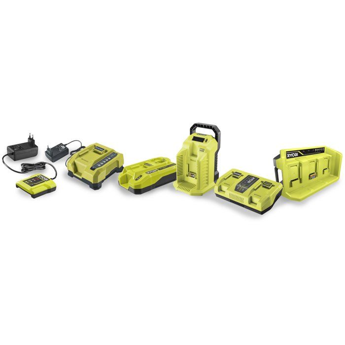 RYOBI - 1 x 36V MAXPOWER 6.0 Ah High Energy Lithium+ Battery and 1 x 6.0 A Fast Charger - RY36BK60B-160