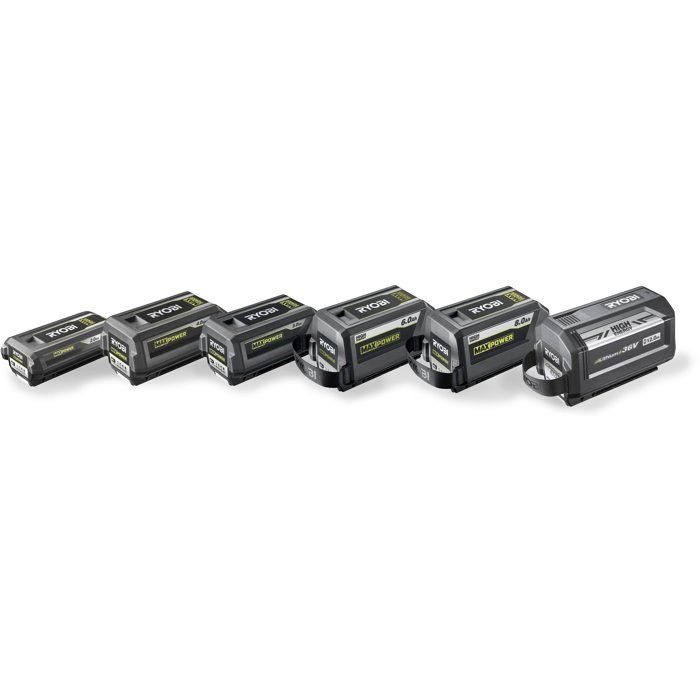 RYOBI - 1 x 36V MAXPOWER 6.0 Ah High Energy Lithium+ Battery and 1 x 6.0 A Fast Charger - RY36BK60B-160