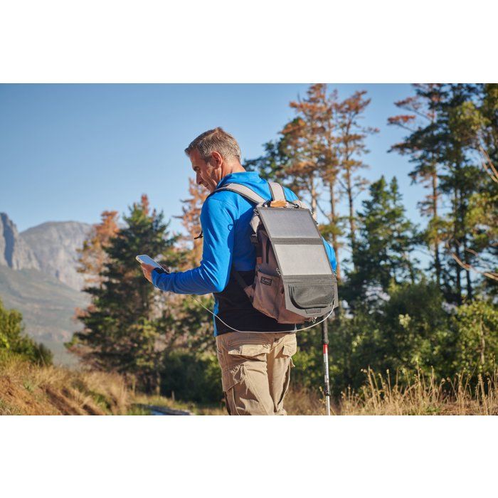 Travel Kit - RYOBI - 21 W Solar Panel + RY18BI150B-0 Transformer/ Charger + 1 Lithium Battery + 18 V 2.0 Ah