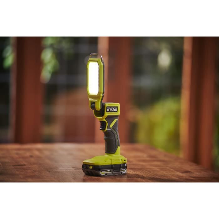 RYOBI Compact LED Lantern - 18V - 800/ 400/ 1000 Lumens - Foldable with Hook