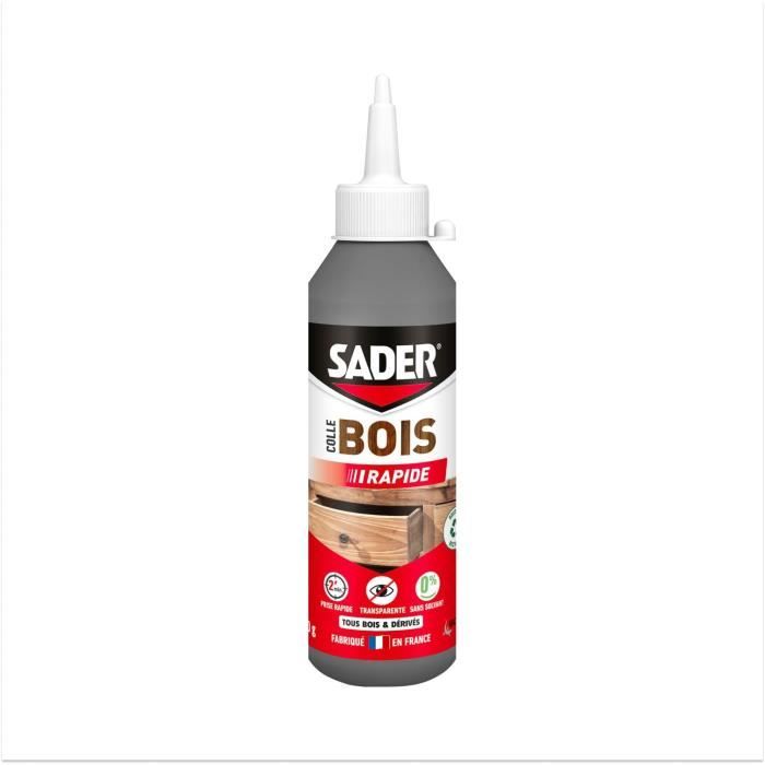 SADER Wood Glue - Fast Setting - All Types of Wood - 100 g Bottle