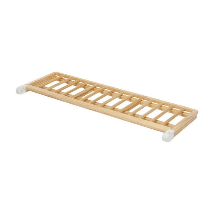 SAFETY 1ST Wooden Bed Rail - 110 cm, Adjustable, Easy to Fold, Self-Locking, Suitable for 18 Months-5 Years