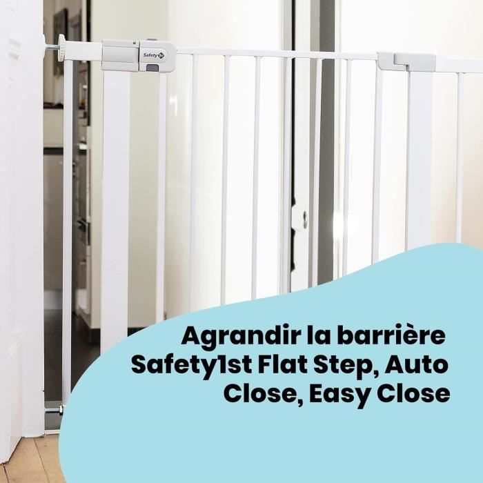 Safety 1st Safety Gate Extension 7 cm - White Metal