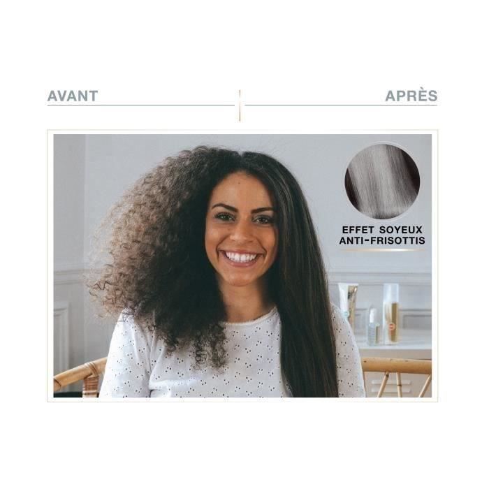 SAINT ALGUE Steam Straightener - Demeliss TITANIUM - High-Performance, Intense Hydration - All Hair Types