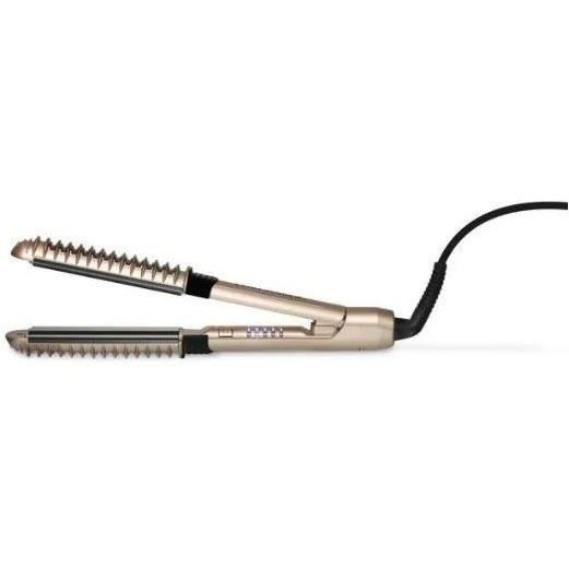 Lisseur - SAINT ALGUE - SAINT ALGUE- Lisseur Boucleur Demeliss XCURLER 2 en 1 - Design Exlusif Anti-Brûlures - 5 Températures