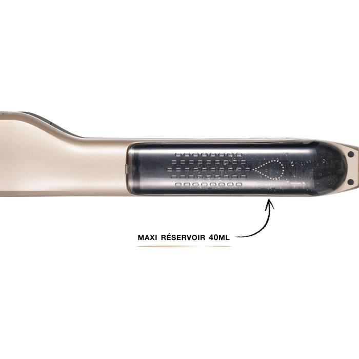 SAINT ALGUE Premium Gift Set - Demeliss TITANIUM Elixir Ritual - Ultra Powerful Steam Straightener + Treatment