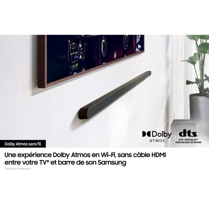 Samsung Soundbar - HW-S810D - 3.1.2Ch - Dolby Atmos - Wireless Subwoofer